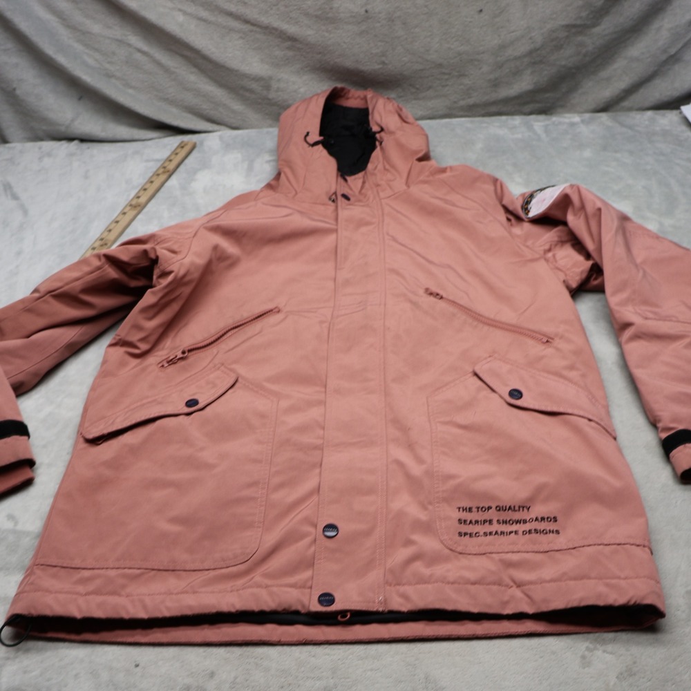Searipe Jacket Unisex XL Pink Insulated Hooded Ski Snow Alpine Prospect Parka
